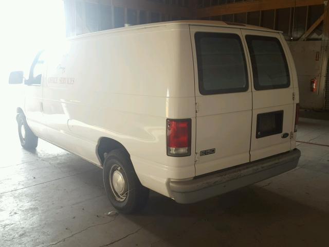 1FTRE1424XHB47038 - 1999 FORD ECONOLINE WHITE photo 3