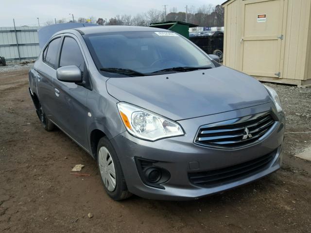 ML32F3FJ4HH004660 - 2017 MITSUBISHI MIRAGE G4 GRAY photo 1