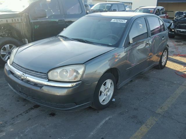 1G1ZT52865F236244 - 2005 CHEVROLET MALIBU LS ნაცრისფერი ფოტო 2