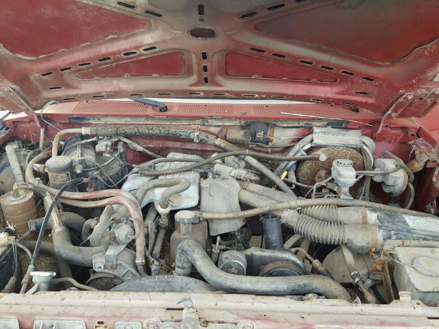 1FTEF15Y8JNA86865 - 1988 FORD F150 RED photo 7