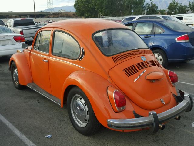 1122599074 - 1972 VOLKSWAGEN BUG ORANGE photo 3