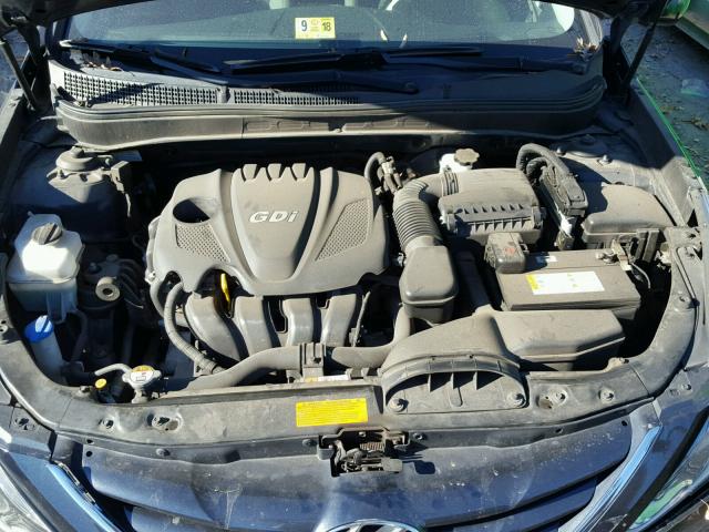 5NPEB4AC2DH644754 - 2013 HYUNDAI SONATA GLS BLUE photo 7