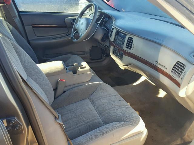 2G1WF52E559282625 - 2005 CHEVROLET IMPALA GRAY photo 5