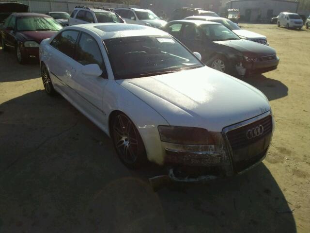 WAUMV44E17N020915 - 2007 AUDI A8 L QUATT WHITE photo 1