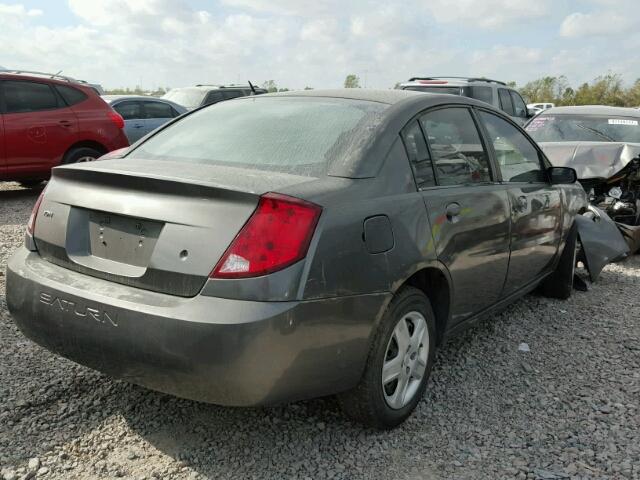 1G8AJ55F56Z180280 - 2006 SATURN ION LEVEL GRAY photo 4