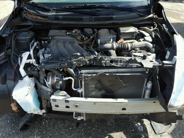 3N1CN7AP3FL954632 - 2015 NISSAN VERSA S GRAY photo 7