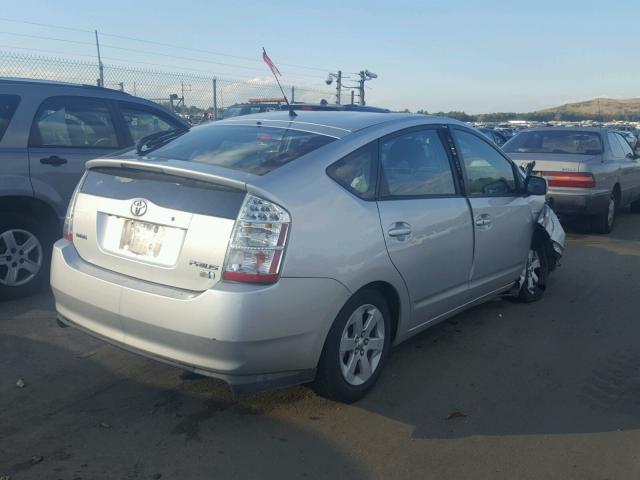 JTDKB20U993482254 - 2009 TOYOTA PRIUS SILVER photo 4