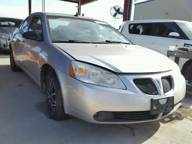 1G2ZH57N484230101 - 2008 PONTIAC G6 GT SILVER photo 1