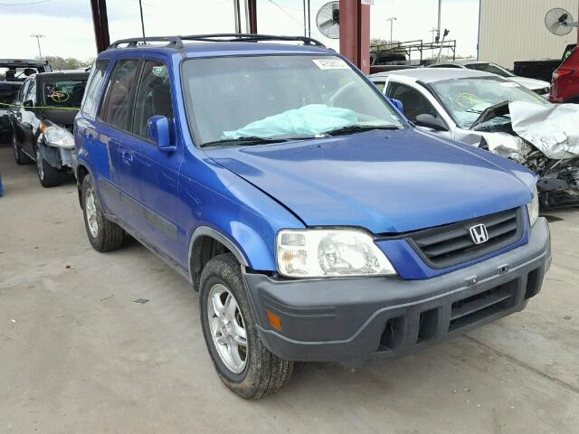 JHLRD18631C021566 - 2001 HONDA CR-V EX BLUE photo 1