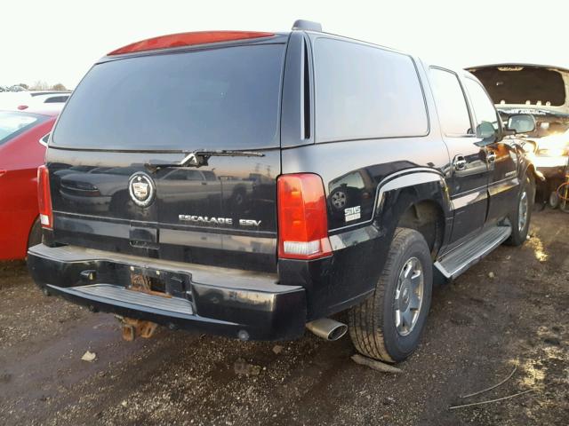 3GYFK66NX4G293203 - 2004 CADILLAC ESCALADE E BLACK photo 4