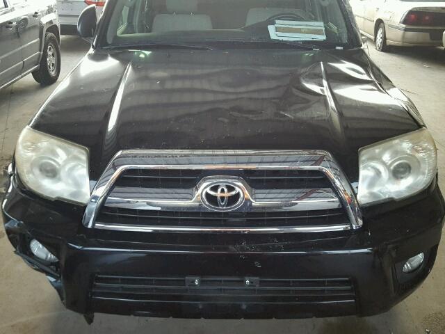 JTEZU14RX78082398 - 2007 TOYOTA 4RUNNER SR BLACK photo 7