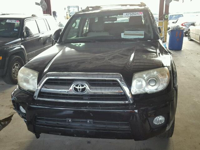 JTEZU14RX78082398 - 2007 TOYOTA 4RUNNER SR BLACK photo 9