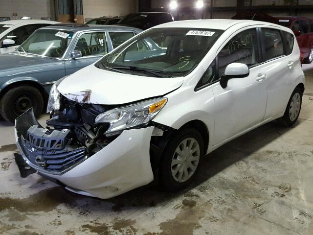 3N1CE2CP4EL391864 - 2014 NISSAN VERSA NOTE WHITE photo 2