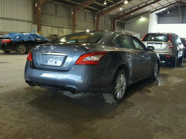 1N4AA5APXAC848905 - 2010 NISSAN MAXIMA S GRAY photo 4