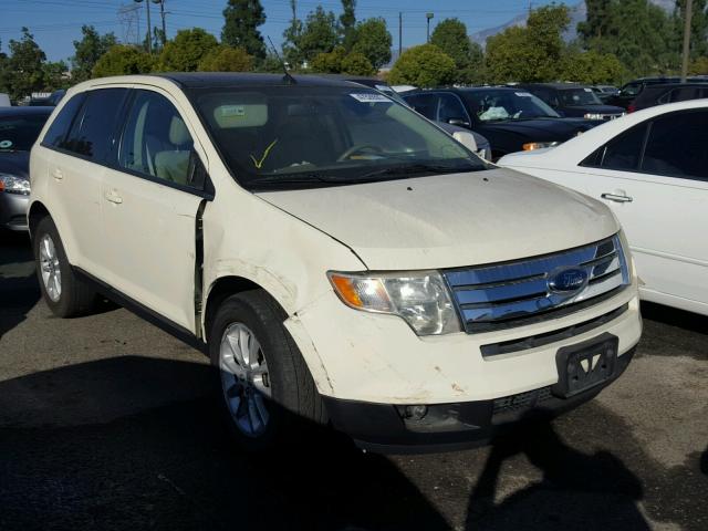 2FMDK39C97BA78985 - 2007 FORD EDGE SEL P WHITE photo 1