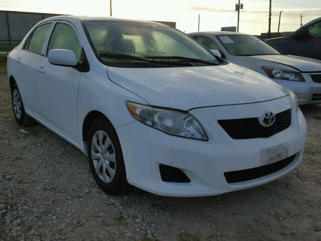 1NXBU4EE8AZ333240 - 2010 TOYOTA COROLLA BA WHITE photo 1