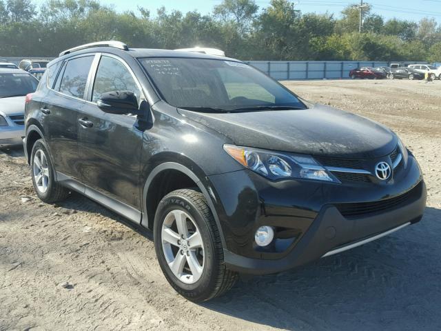 2T3WFREV2DW032077 - 2013 TOYOTA RAV4 XLE BLACK photo 1