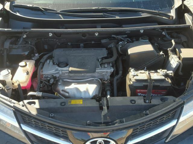 2T3WFREV2DW032077 - 2013 TOYOTA RAV4 XLE BLACK photo 7