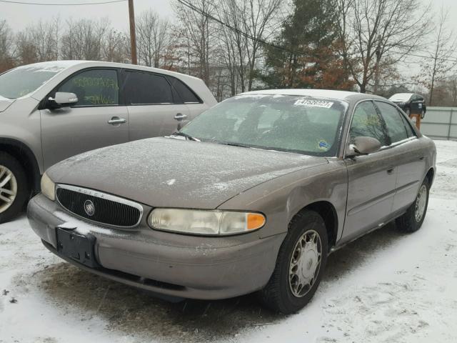 2G4WS52JX51110701 - 2005 BUICK CENTURY CU BROWN photo 2