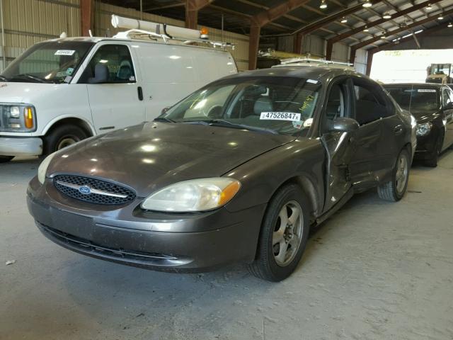 1FAFP55U52A135962 - 2002 FORD TAURUS SES GRAY photo 2