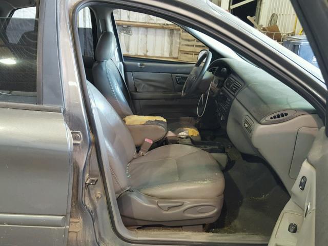 1FAFP55U52A135962 - 2002 FORD TAURUS SES GRAY photo 5