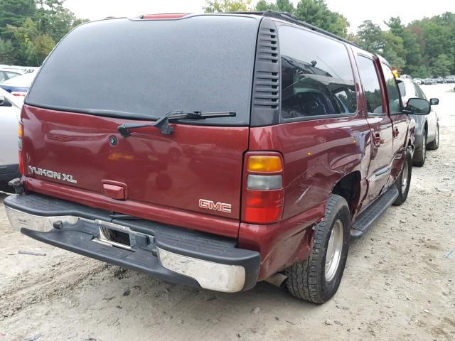 1GKFK16Z83R100139 - 2003 GMC YUKON XL K MAROON photo 4