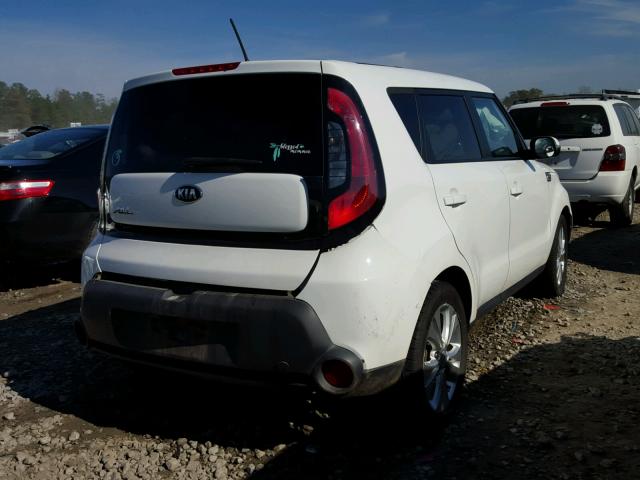 KNDJP3A50E7011722 - 2014 KIA SOUL + WHITE photo 4