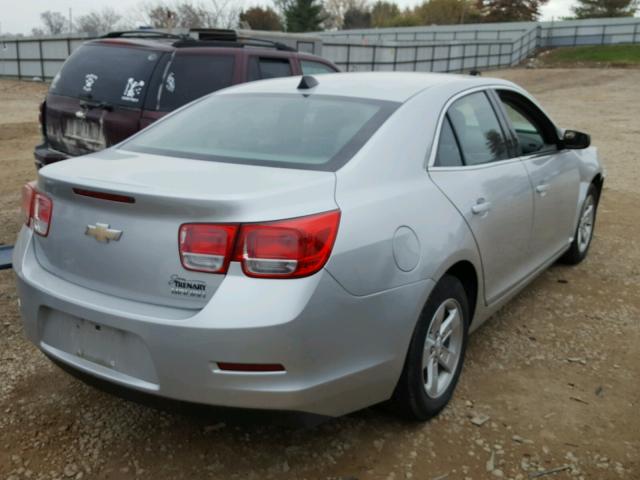 1G11B5SAXDF355044 - 2013 CHEVROLET MALIBU LS SILVER photo 4