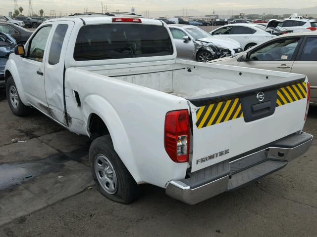 1N6BD0CT7DN730447 - 2013 NISSAN FRONTIER S WHITE photo 3