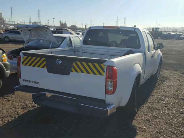 1N6BD0CT7DN730447 - 2013 NISSAN FRONTIER S WHITE photo 4