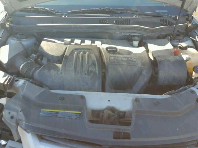 1G1AK18F087342847 - 2008 CHEVROLET COBALT LS SILVER photo 7