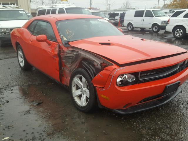 2C3CDYAG4EH244852 - 2014 DODGE CHALLENGER RED photo 1