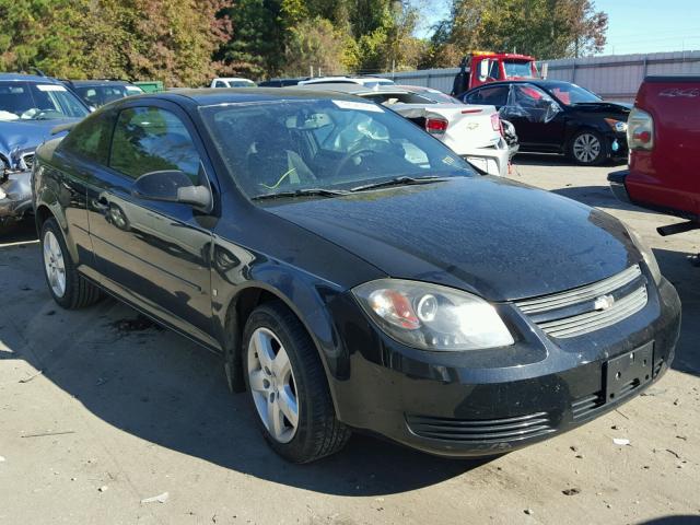 1G1AL18F387319771 - 2008 CHEVROLET COBALT LT BLACK photo 1