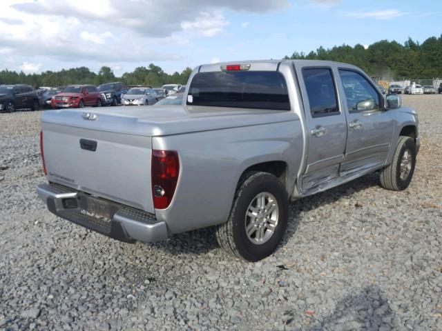 1GCJTCDE1A8119617 - 2010 CHEVROLET COLORADO L SILVER photo 4