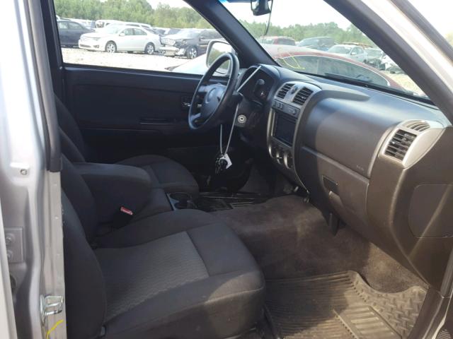 1GCJTCDE1A8119617 - 2010 CHEVROLET COLORADO L SILVER photo 5