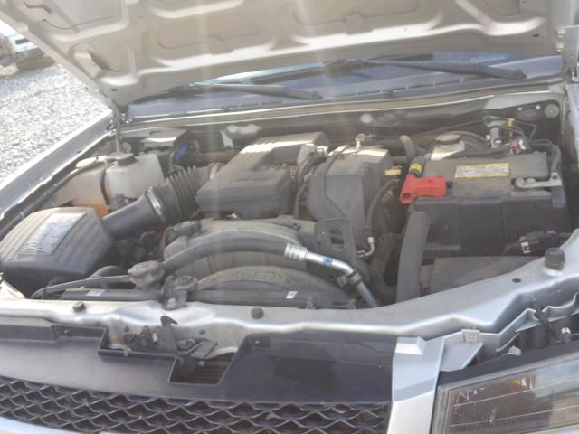 1GCJTCDE1A8119617 - 2010 CHEVROLET COLORADO L SILVER photo 7