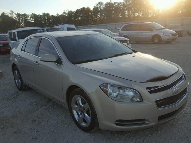 1G1ZC5EB5AF112189 - 2010 CHEVROLET MALIBU 1LT TAN photo 1