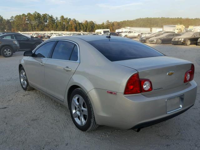 1G1ZC5EB5AF112189 - 2010 CHEVROLET MALIBU 1LT TAN photo 3