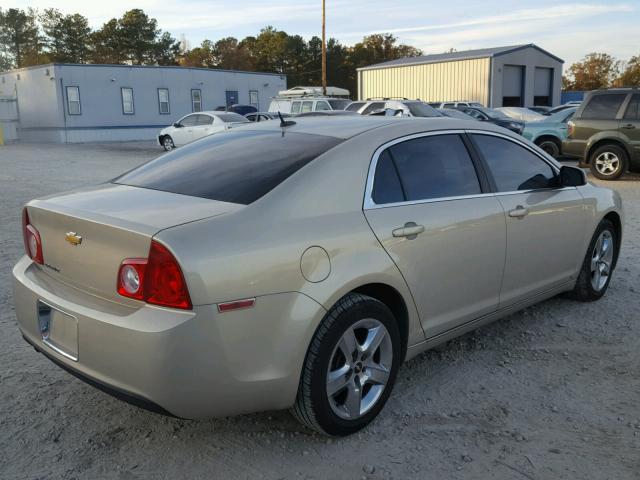 1G1ZC5EB5AF112189 - 2010 CHEVROLET MALIBU 1LT თაფლისფერი ფოტო 4