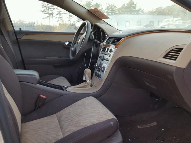 1G1ZC5EB5AF112189 - 2010 CHEVROLET MALIBU 1LT თაფლისფერი ფოტო 5