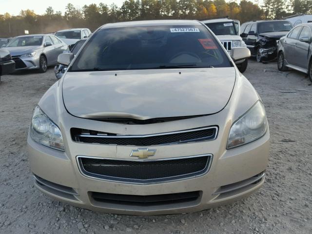 1G1ZC5EB5AF112189 - 2010 CHEVROLET MALIBU 1LT თაფლისფერი ფოტო 9