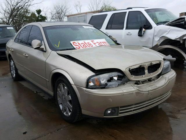 1LNHM87A84Y621820 - 2004 LINCOLN LS BEIGE photo 1