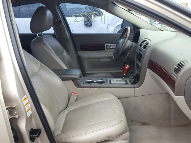 1LNHM87A84Y621820 - 2004 LINCOLN LS BEIGE photo 5