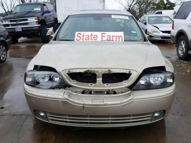 1LNHM87A84Y621820 - 2004 LINCOLN LS BEIGE photo 7