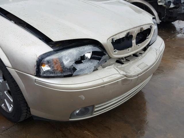 1LNHM87A84Y621820 - 2004 LINCOLN LS BEIGE photo 9