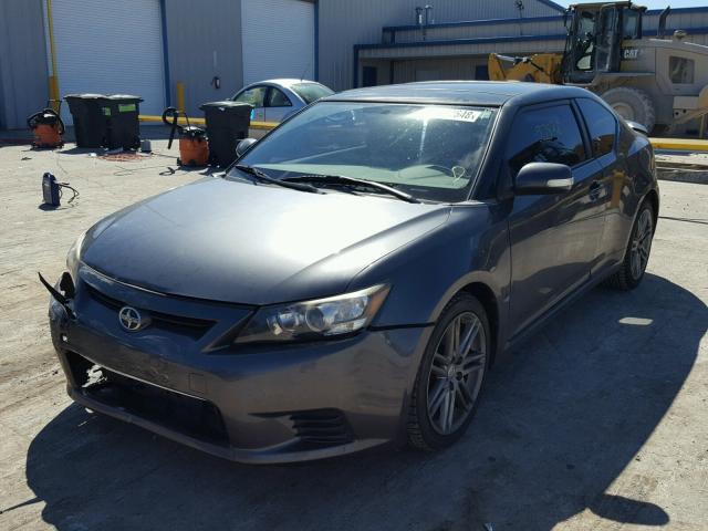 JTKJF5C7XC3028568 - 2012 TOYOTA SCION TC 灰色 照片 2