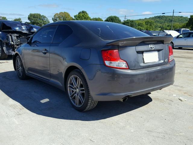 JTKJF5C7XC3028568 - 2012 TOYOTA SCION TC 灰色 照片 3