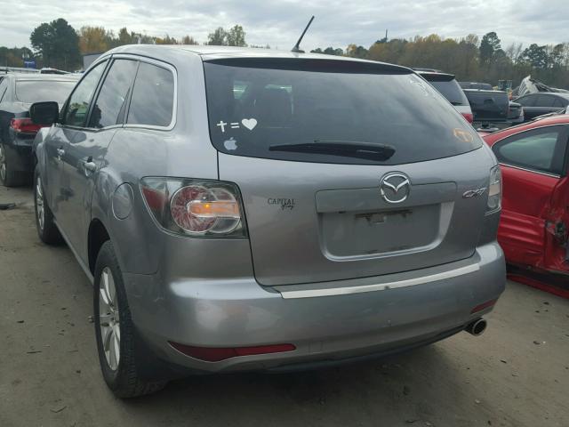 JM3ER2B5XB0374691 - 2011 MAZDA CX-7 GRAY photo 3