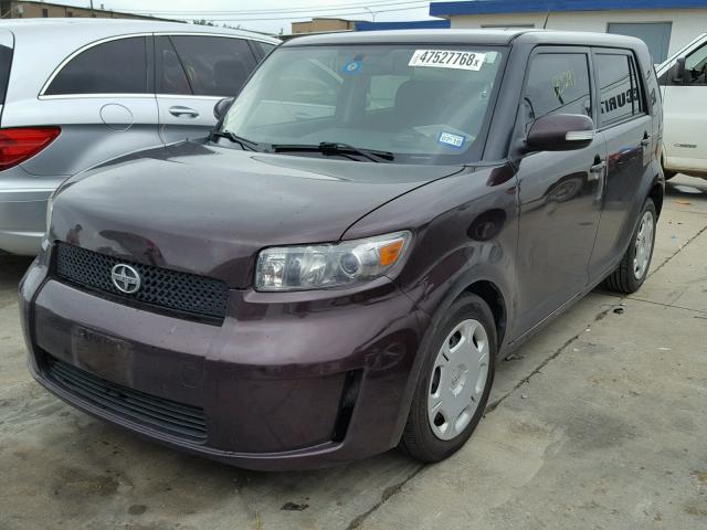 JTLKE50E491069823 - 2009 TOYOTA SCION XB Tünd qırmızı foto 2