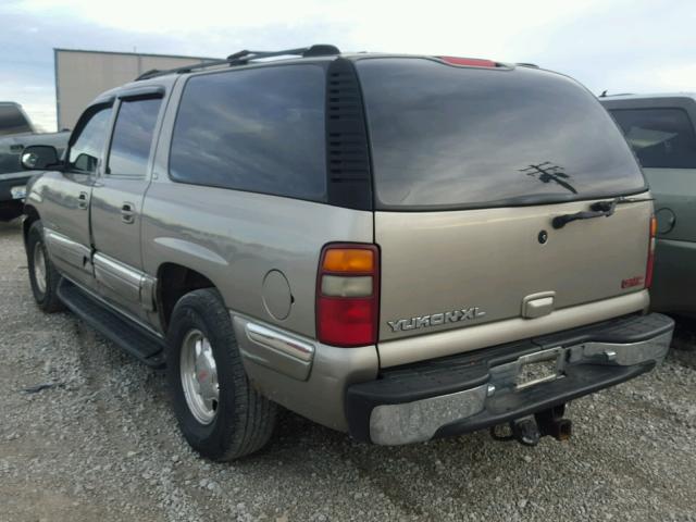 1GKFK16T11J247734 - 2001 GMC YUKON XL K BEIGE photo 3